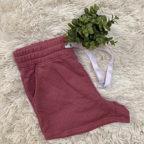 🎉2X HP🎉 Reflex Terry Drawstring Shorts 💗 Mauve - Picture 5 of 10